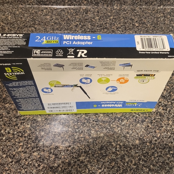 Linksys Wireless-G PCI Adapter - Picture 2 of 4